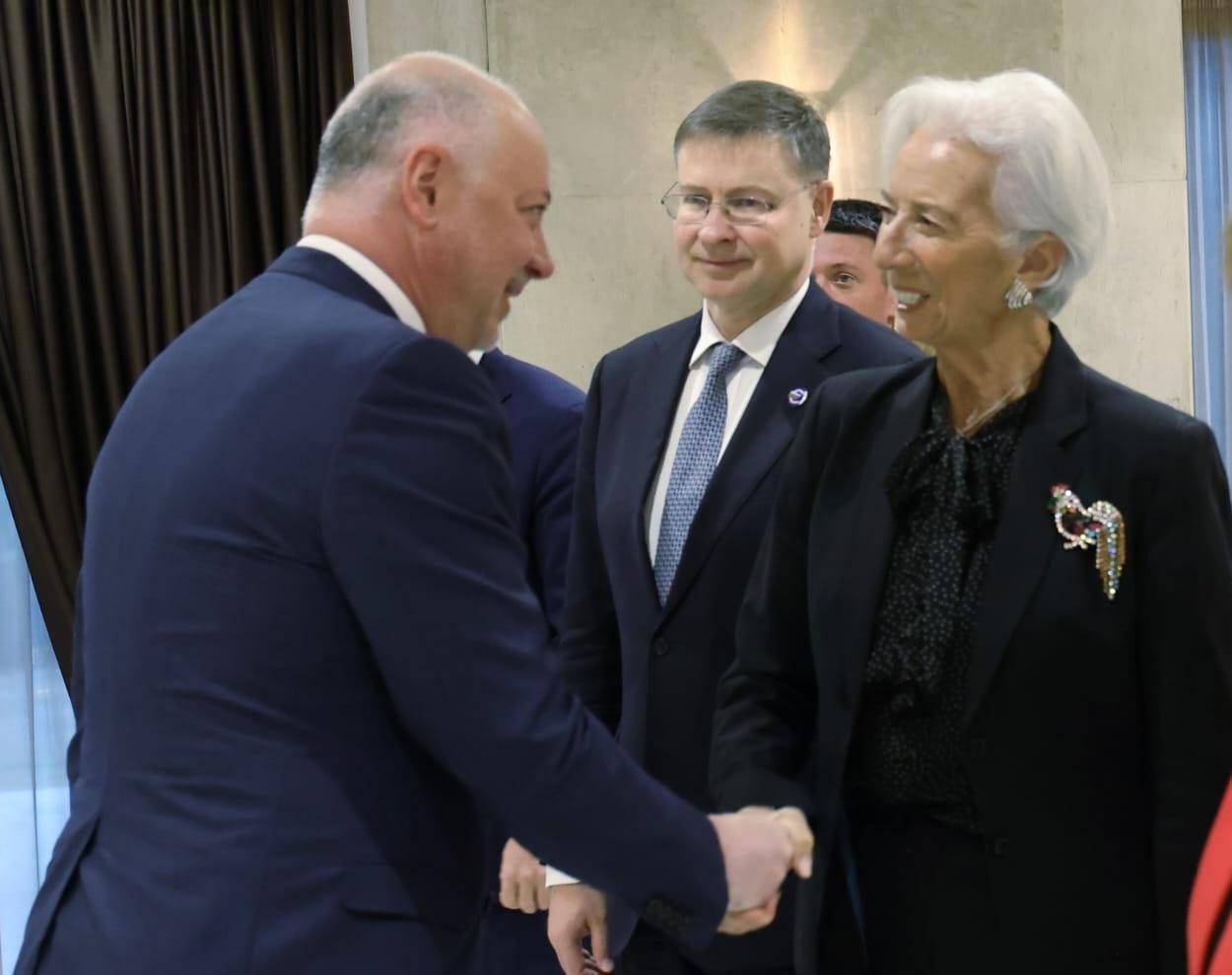 Росен Желязков и Кристин Лагард